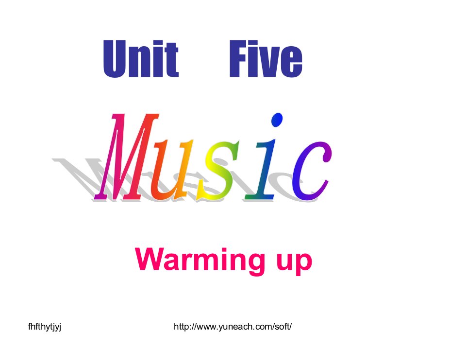 人教版新课标高一英语必修二unit5-music-Warming-up课件--高中教育精选