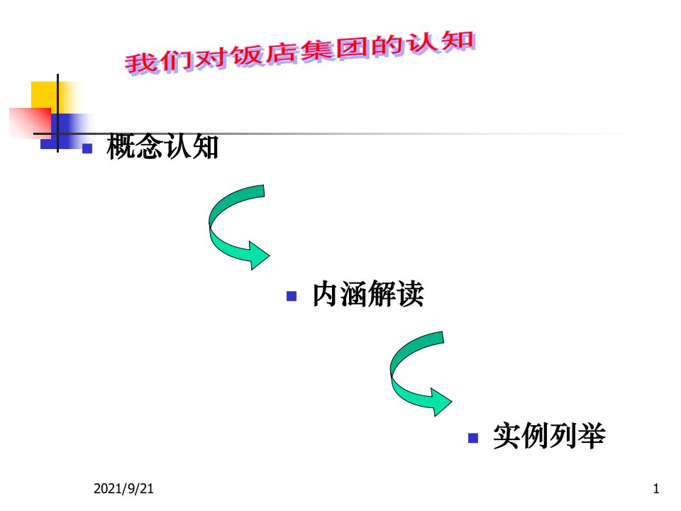 现代酒店管理第14章饭店集团经营