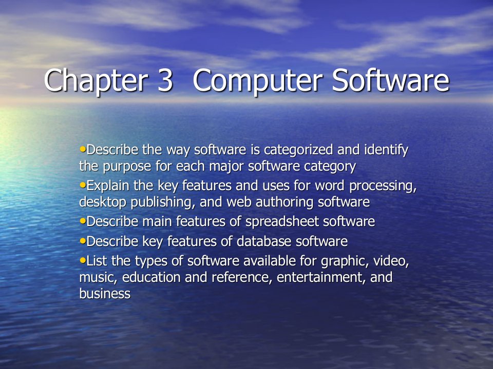 计算机英语(Chapter-3--Computer-Software)课件