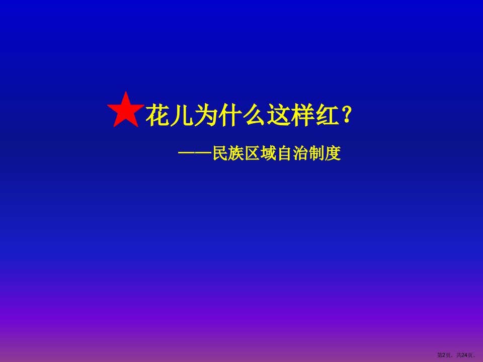 统编版当代中国的民族政策和外交1课件