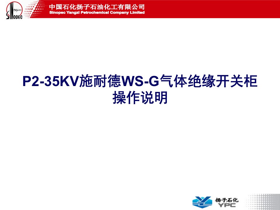 P235KV施耐德WSG气体绝缘开关柜操作说明（蔡志敏）