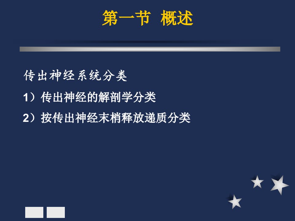 一传出神经系统药理学概论