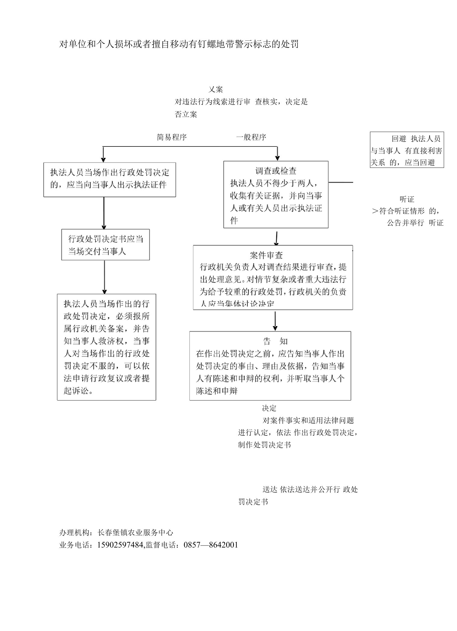 4、对单位和个人损坏或者擅自移动有钉螺地带警示标志的处罚