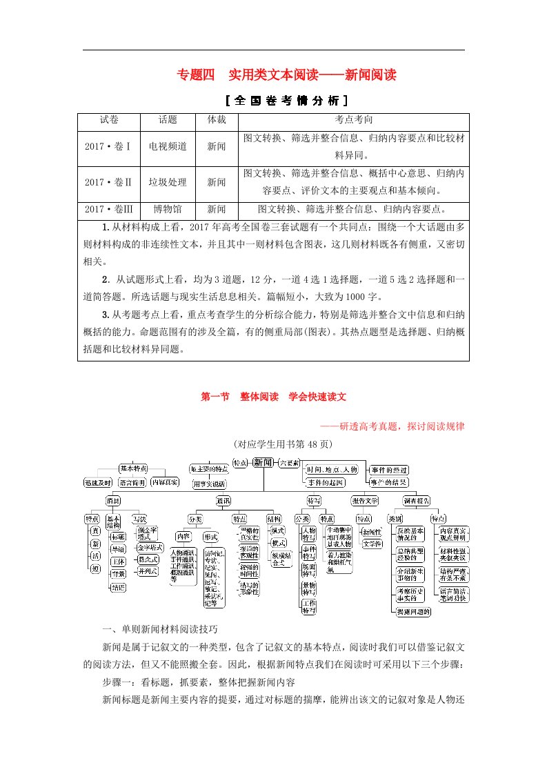 （通用版）高考语文一轮复习