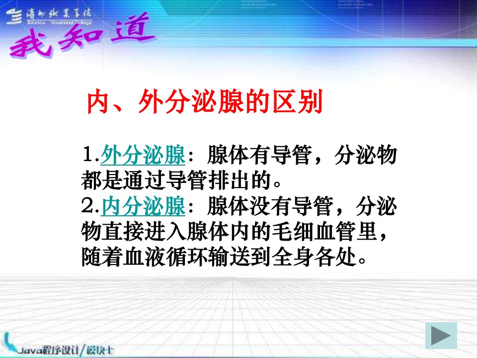 七年级生物人体的激素调节1