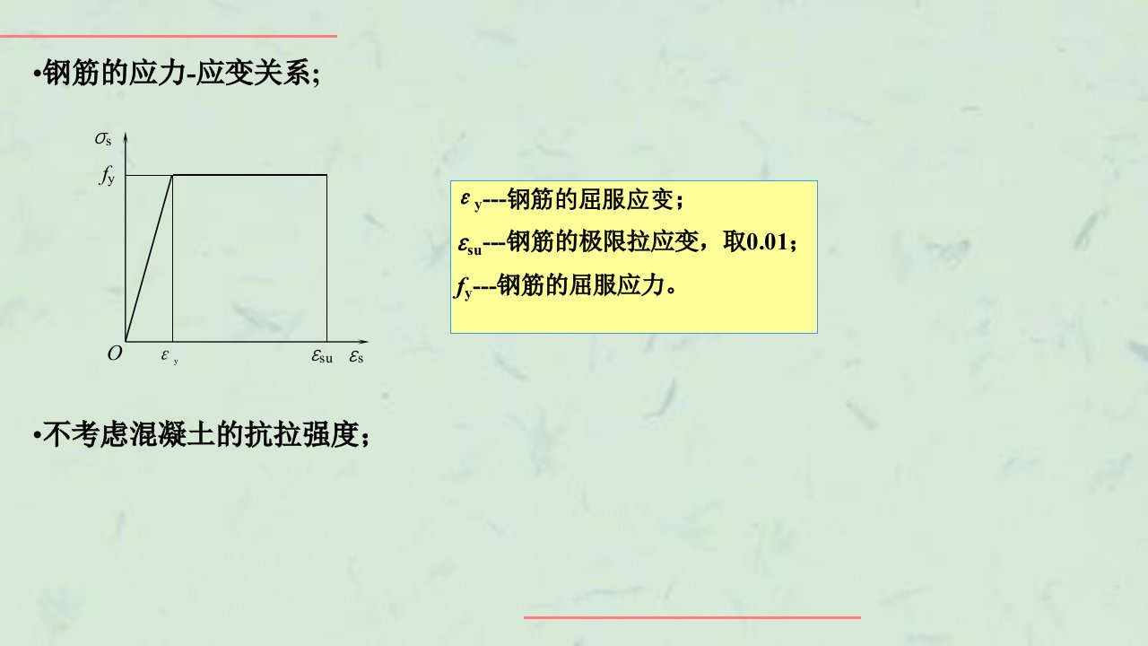 受弯构件正截面承载力计算原理课件