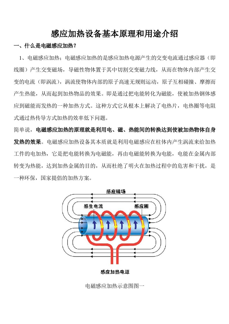 感应加热设备基本原理和用途介绍