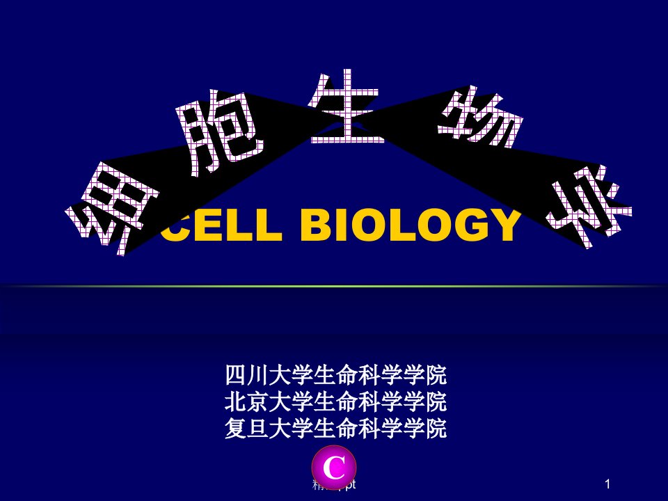 细胞生物学(电子版)PPT课件