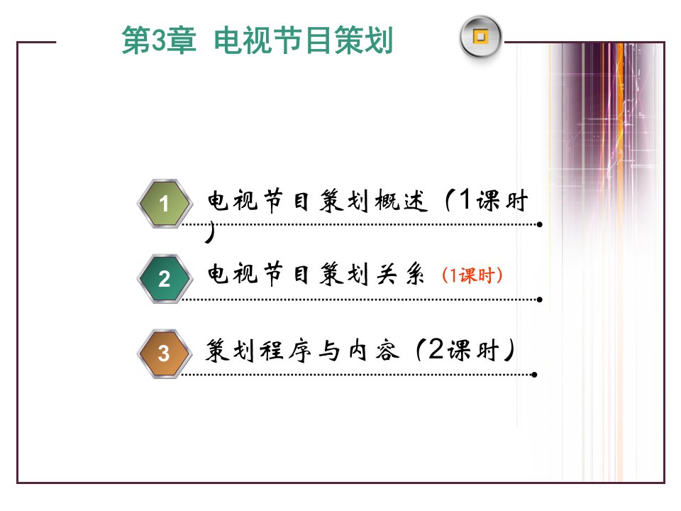 电视节目编导与制作培训讲义PPT课件