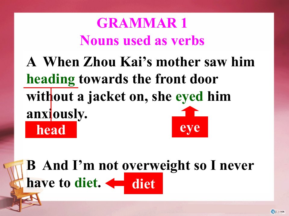 第四堂课grammar