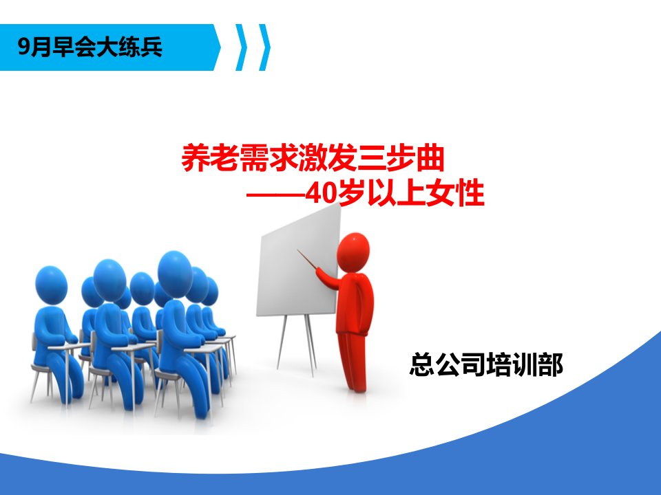 12需求激发3——40岁以上女性客户养老需求重点