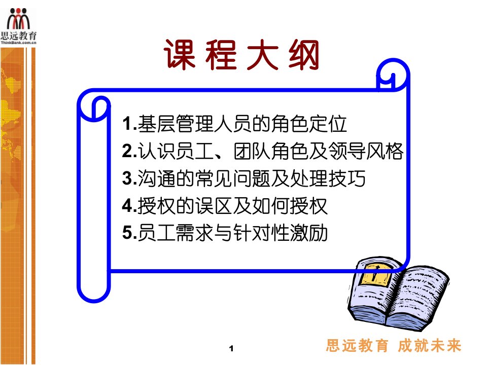 经典实用有价值企业管理培训课件基层主管的核心技能训练