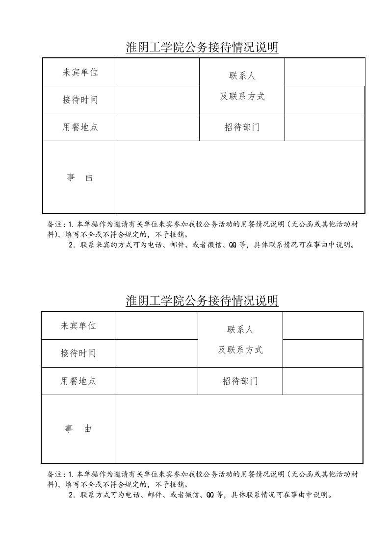 淮阴工学院公务接待情况说明