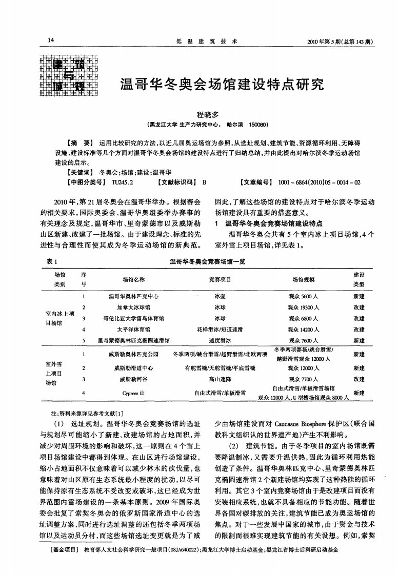 温哥华冬奥会场馆建设特点研究.pdf