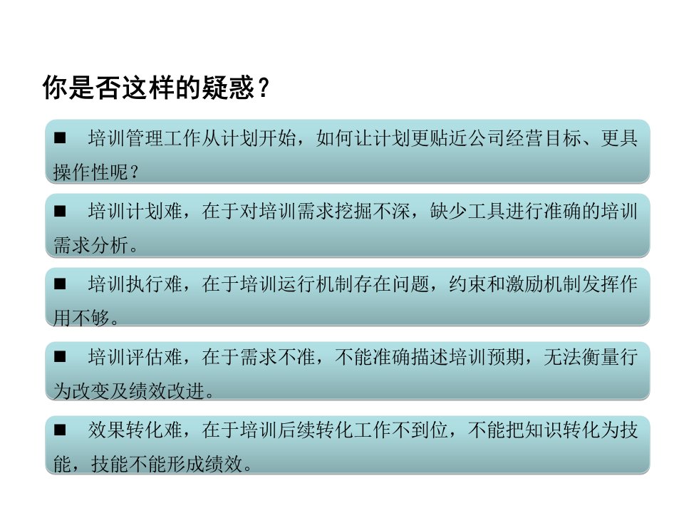 公司有效制定年度培训计划专业知识讲座