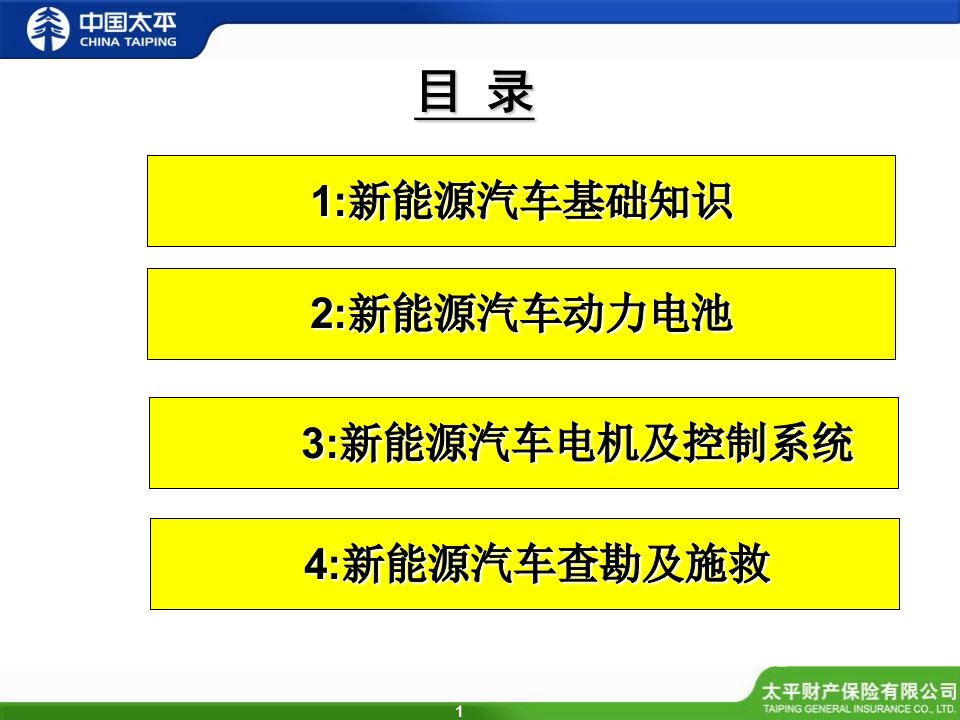 新能源汽车培训PPT讲座