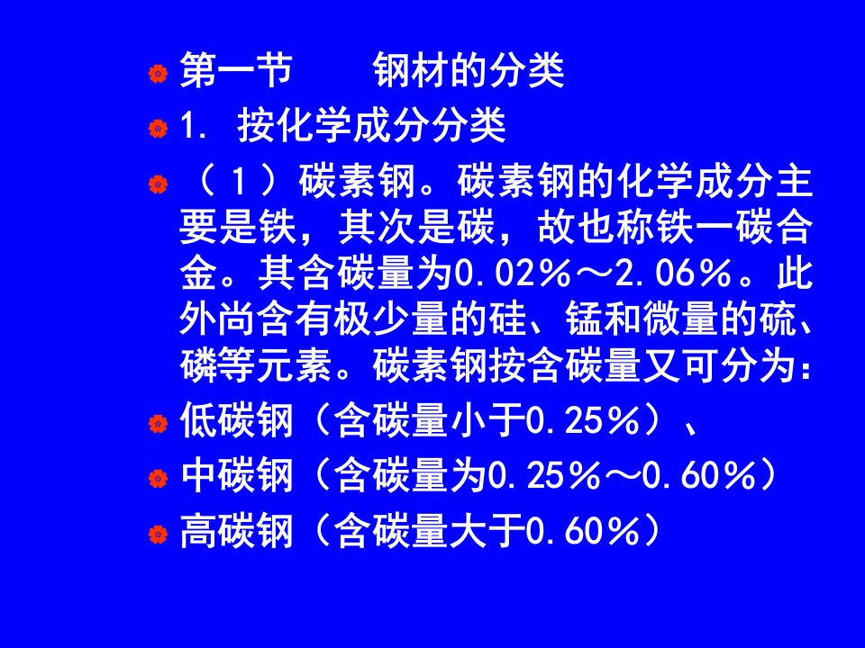 钢材分类和编号