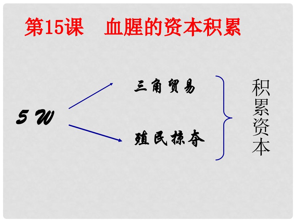 安徽省太和县北城中学九年级历史上册