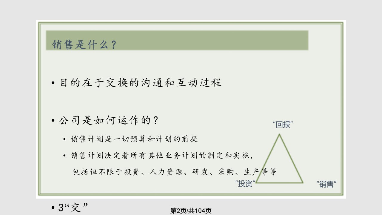 的培训销售行为学