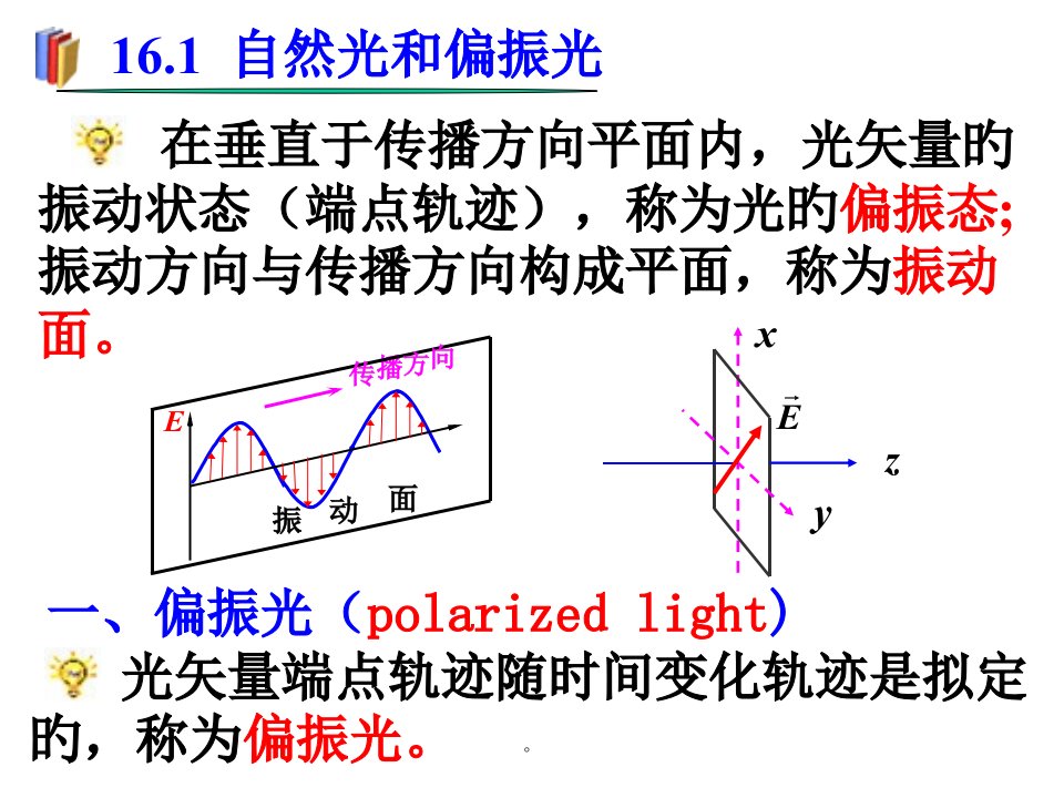 大学物理6光的偏振.ppt公开课百校联赛一等奖课件省赛课获奖课件