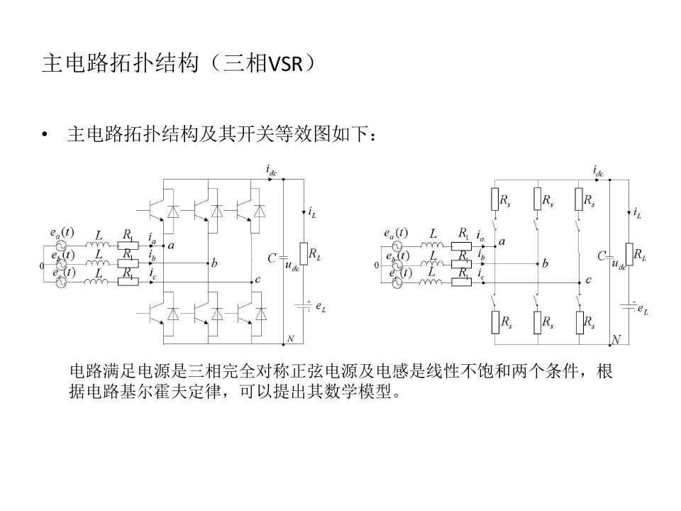 双闭环SVPWM整流电源