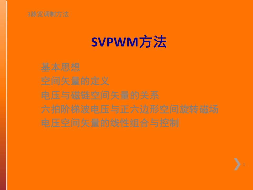 SVPWM原理-超易懂讲解演示课件