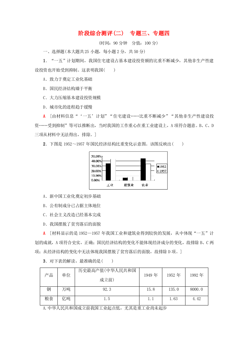 高中历史