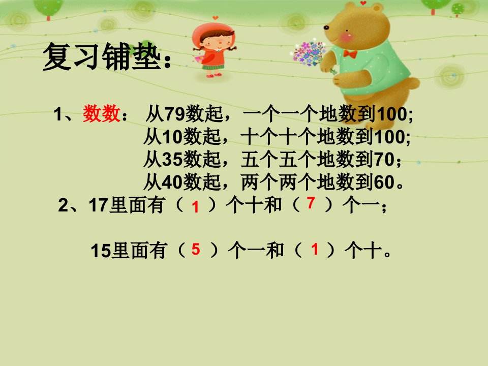 100以内数的组成读写ppt课件