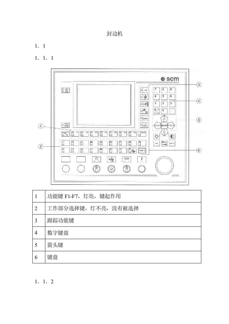 LEVEL-HD-R-SCM封边机初级操作手册