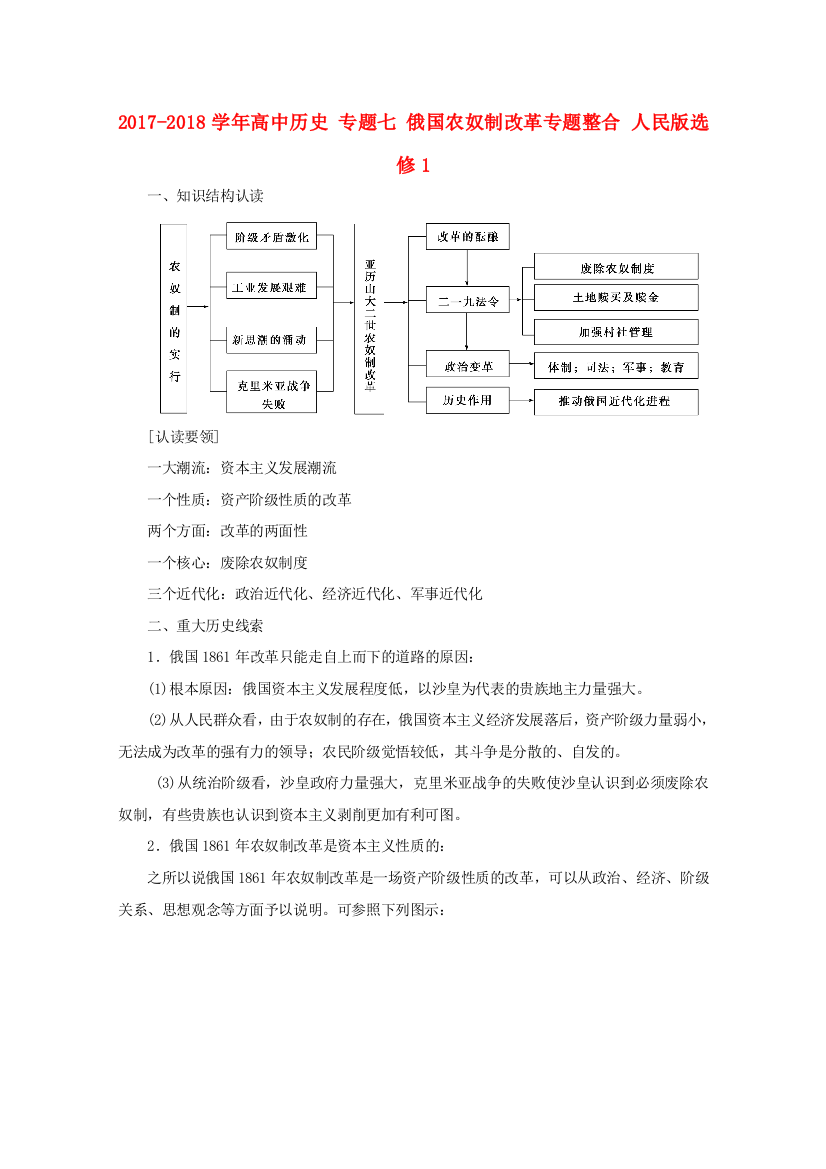 高中历史