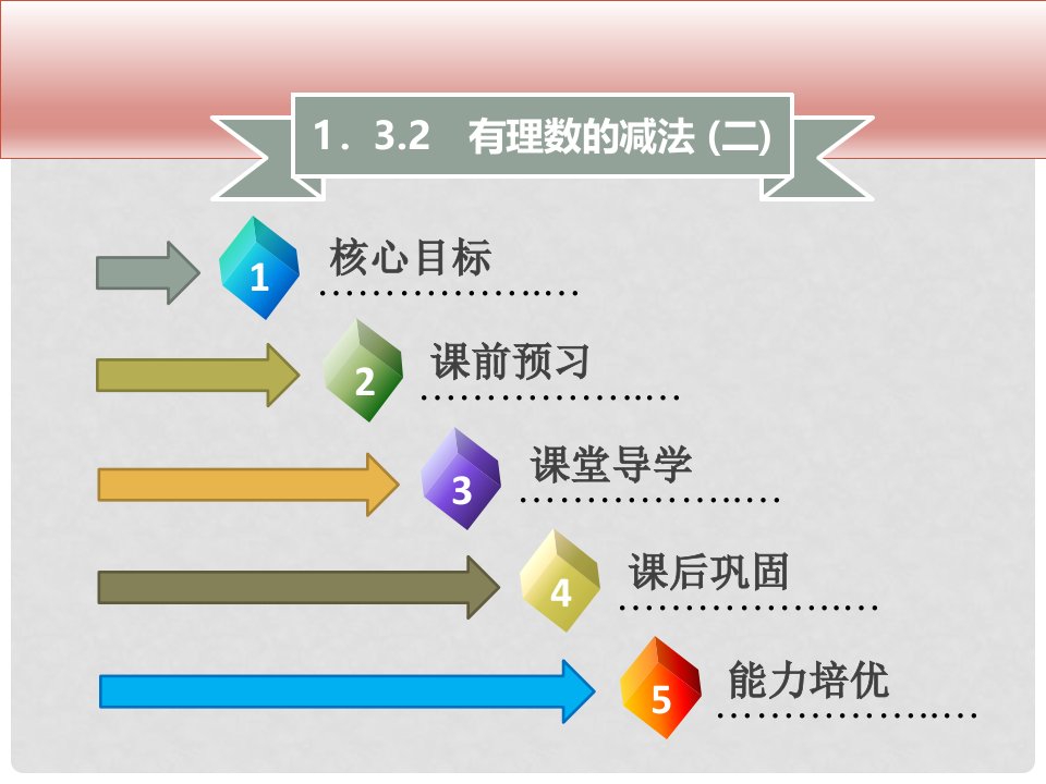 七年级数学上册