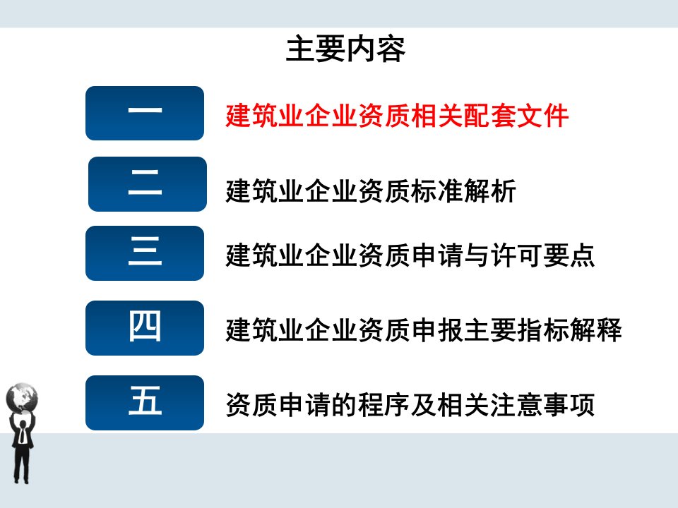 建筑业企业资质申报主要内容ppt104页