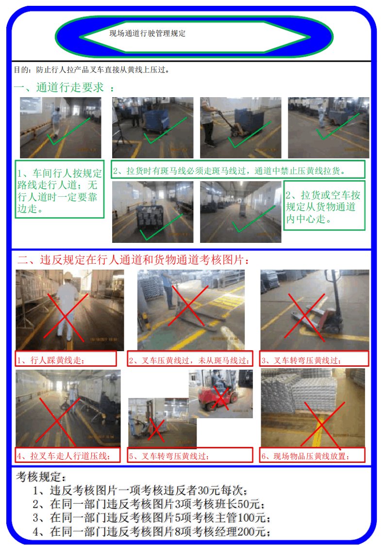 人行通道管理规定