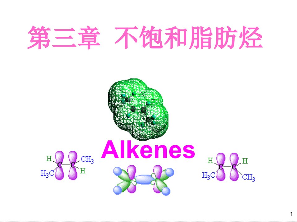 有机化学---第三章-不饱和烃ppt课件