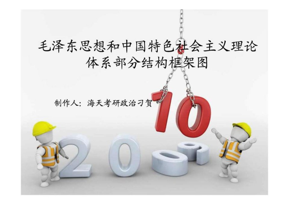 毛泽东思想和中国特色社会主义理论体系分框架结构图.ppt