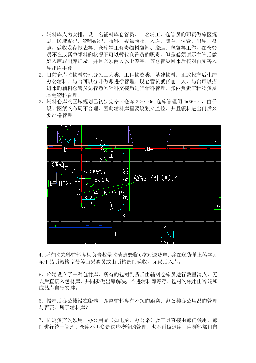 辅料库管理制度