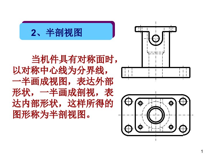 工程制图课件4剖视图-课件（PPT精）