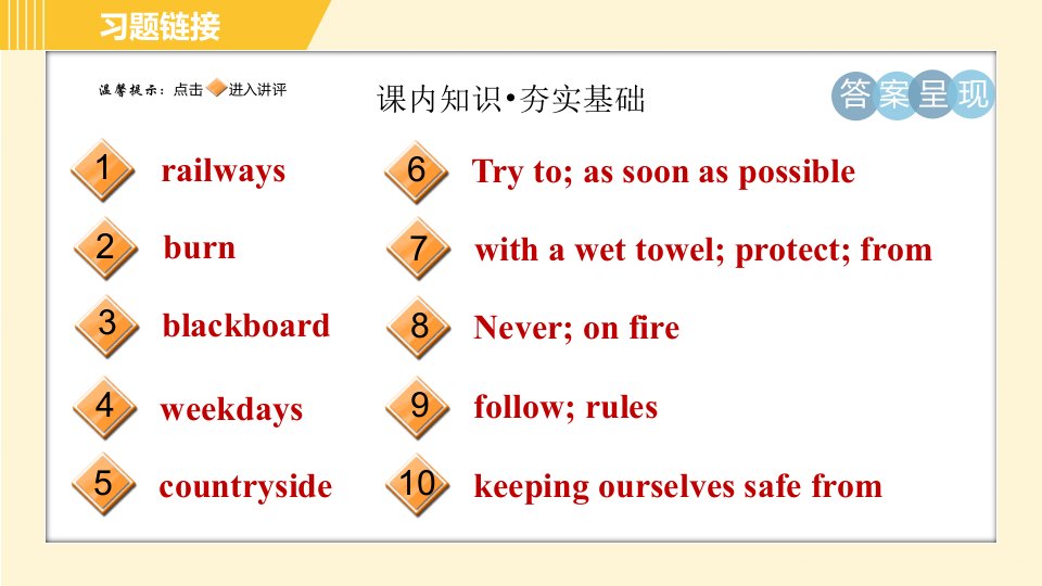 译林版八年级上册英语习题课件Unit8Period5IntegratedskillsStudyskills