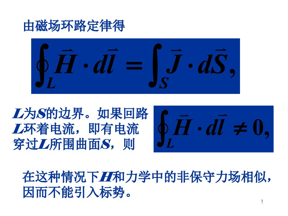 电动力学三二磁标势ppt课件