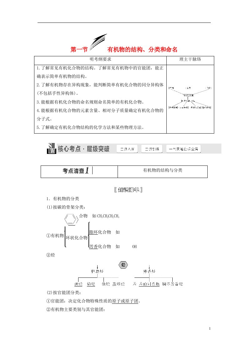 高考化学一轮总复习讲义