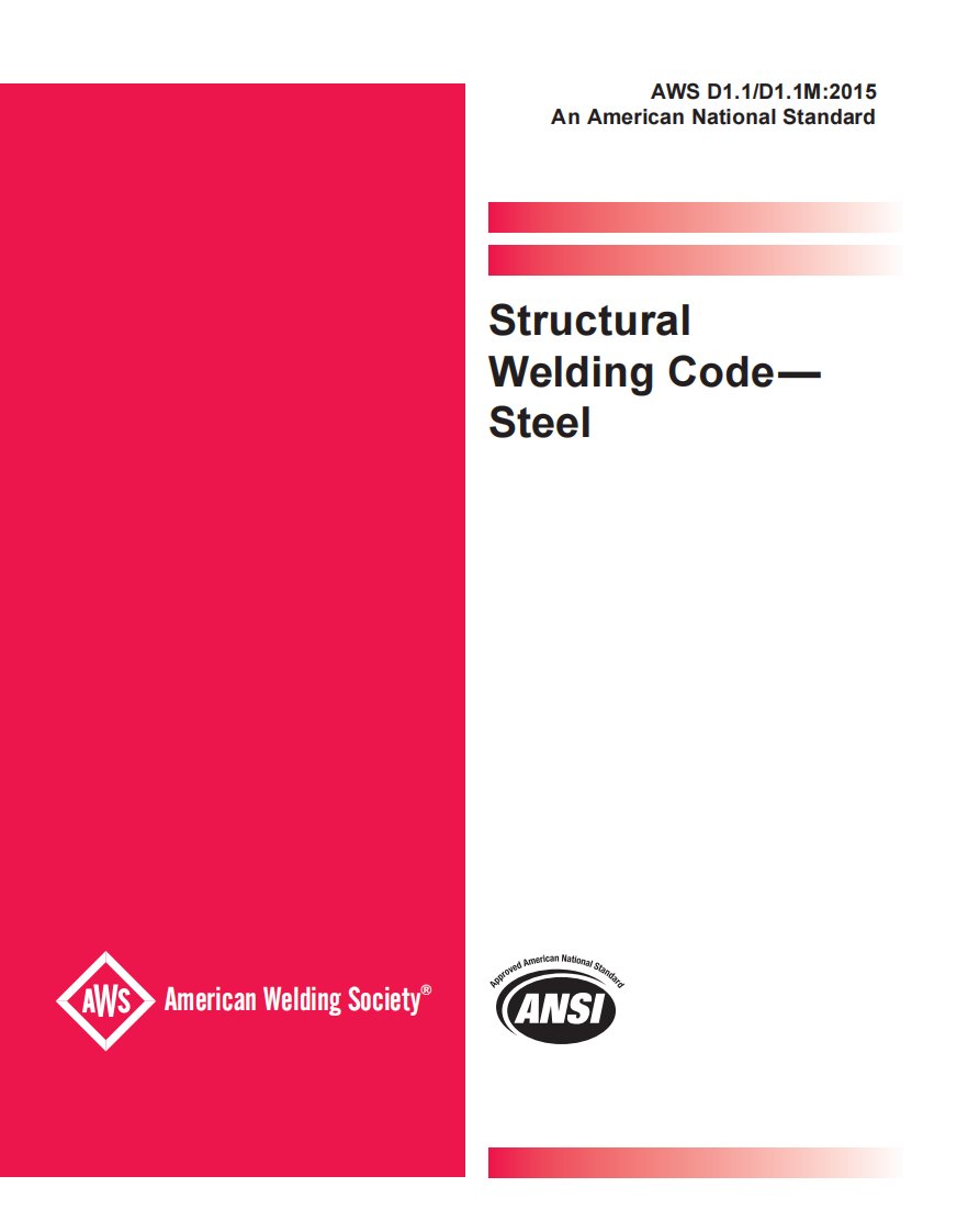 AWSD1.1_D1.1M-2015StructuralWeldingCode-Steel钢结构焊接规范