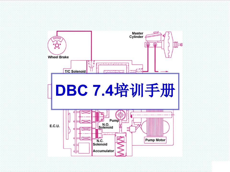 企业培训-德尔福ABSDBC74培训手册