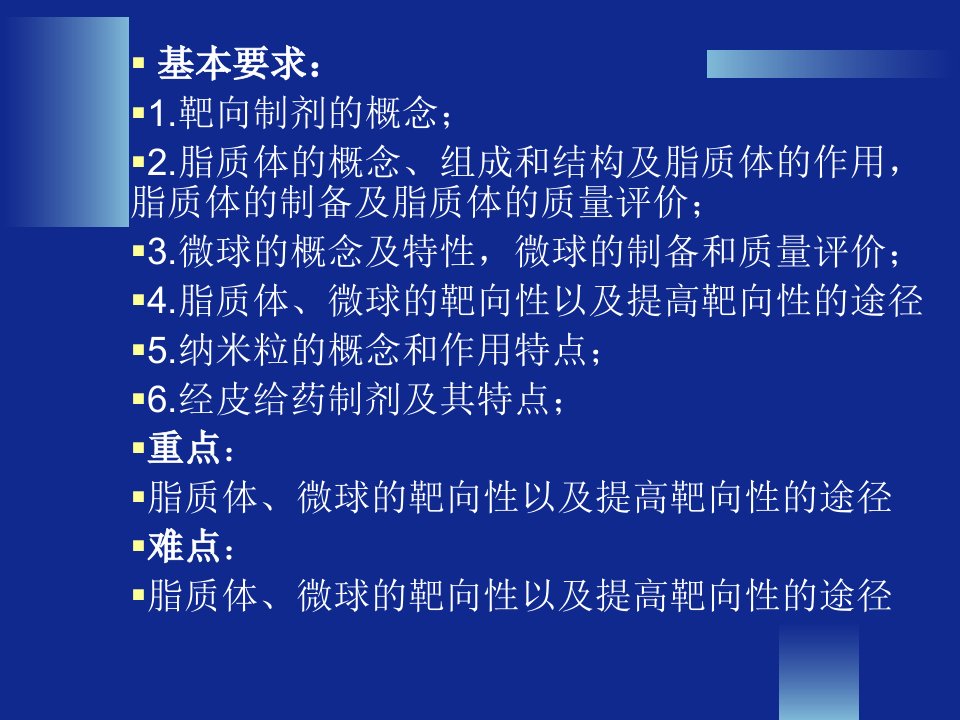 微球主动靶向经皮给药制剂