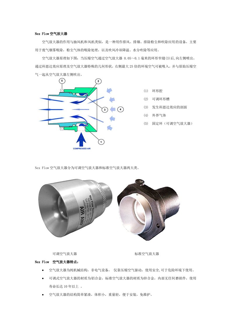 空气放大器工作原理