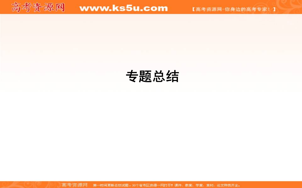 2019-2020学年浙江省人民版历史必修二课件：专题四　专题总结