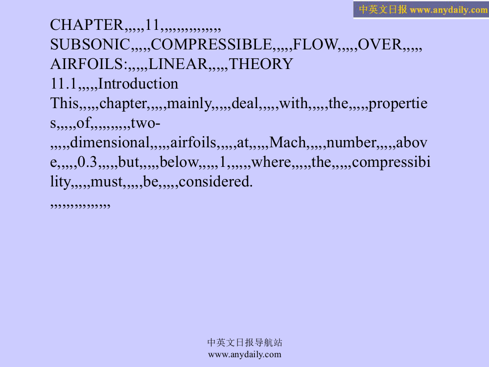 空气动力学英文PPT(chapter11(1))