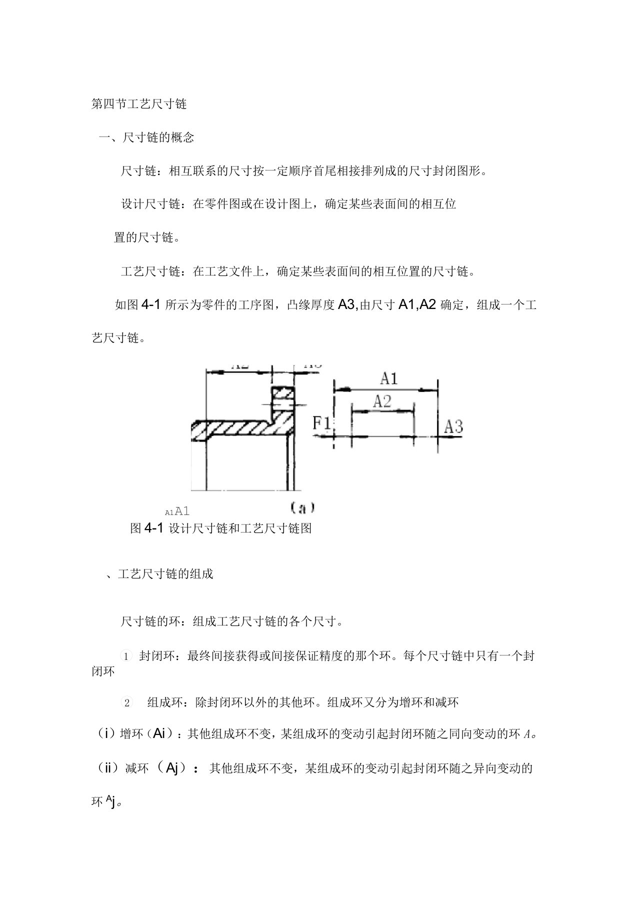 工艺尺寸链