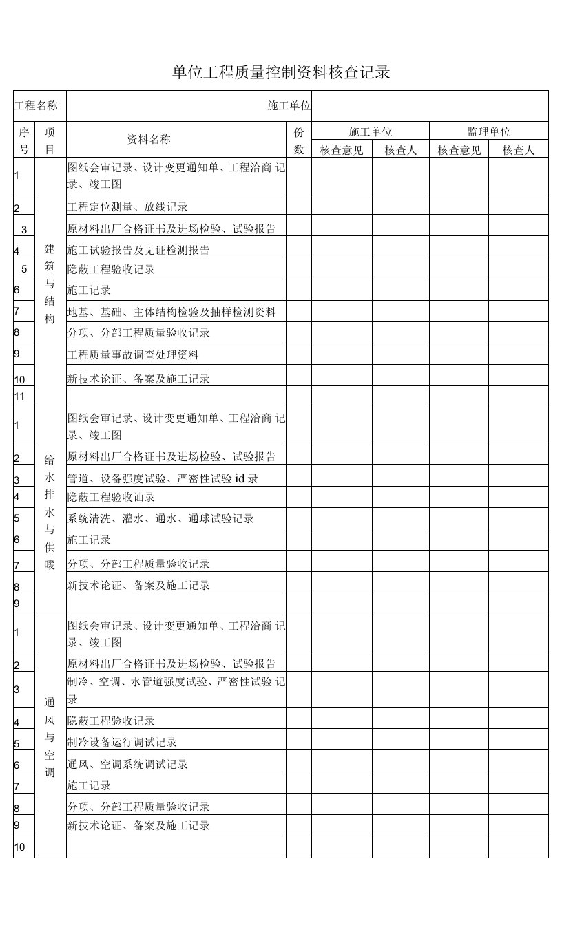 建筑工程施工质量验收统一标准（条文说明）