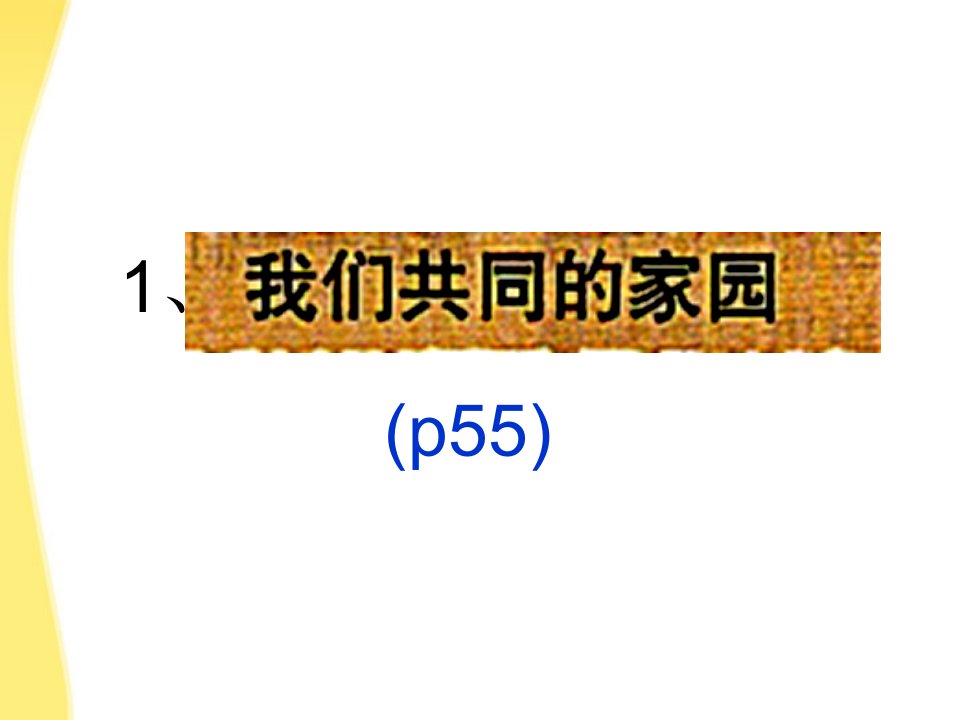 九年级政治实施可持续发展战略课件人教新课标版