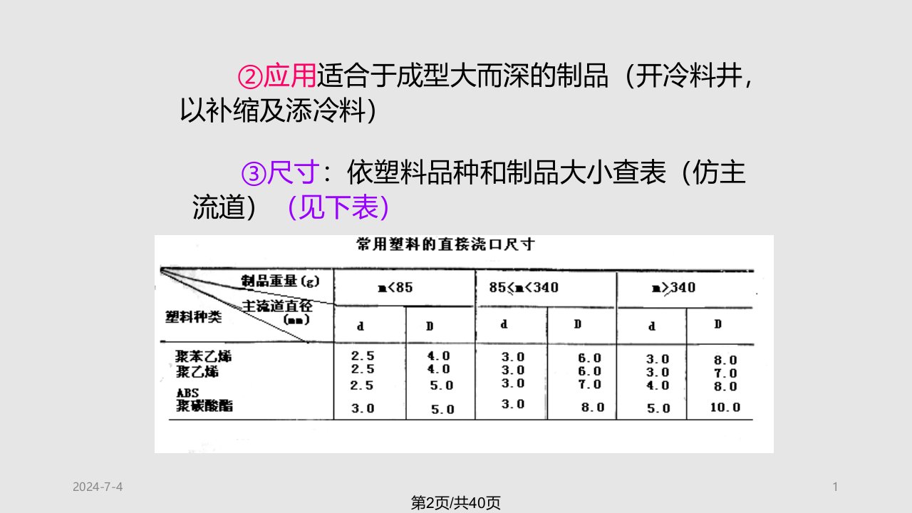 浇注系统与排气系统设计3